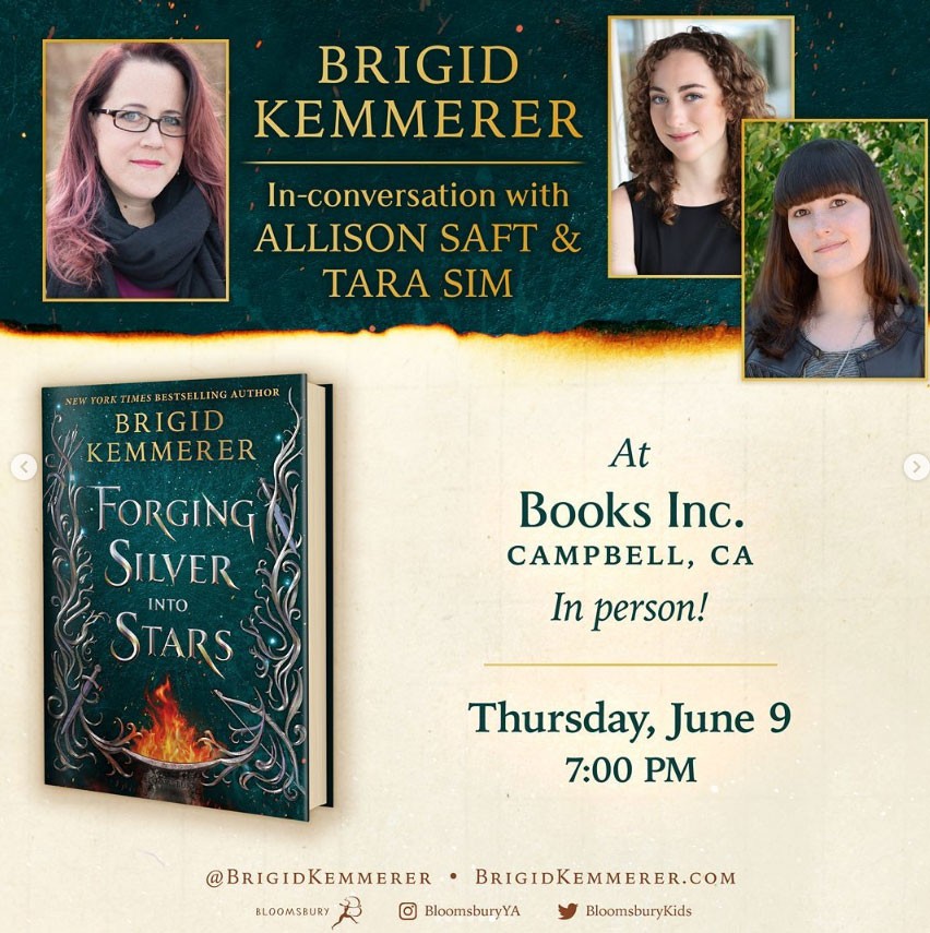 Forging Silver in Stars Book Tour - Campbell