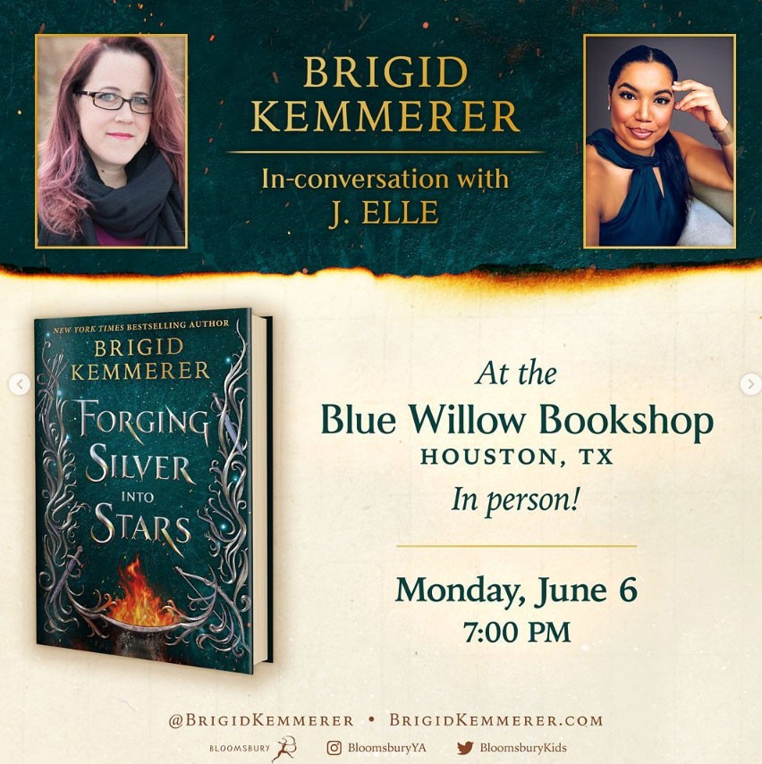 Forging Silver in Stars Book Tour - Houston