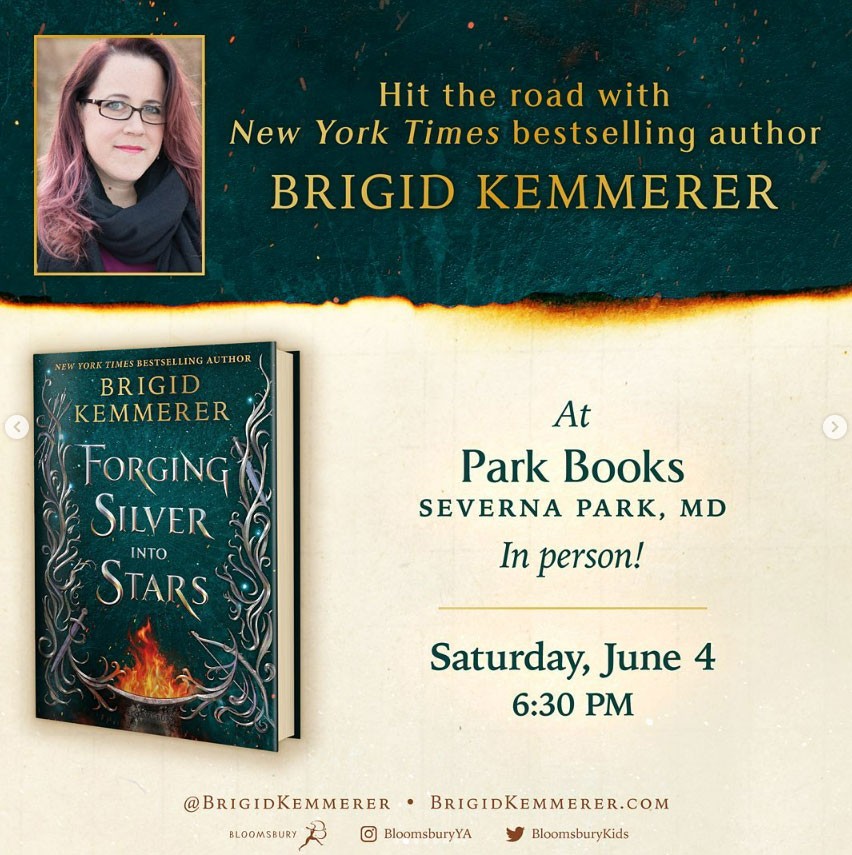 Forging Silver in Stars Book Tour - Pasadena MD