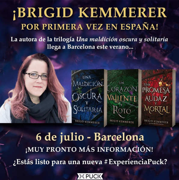 Brigid Kemmerer European Book Tour